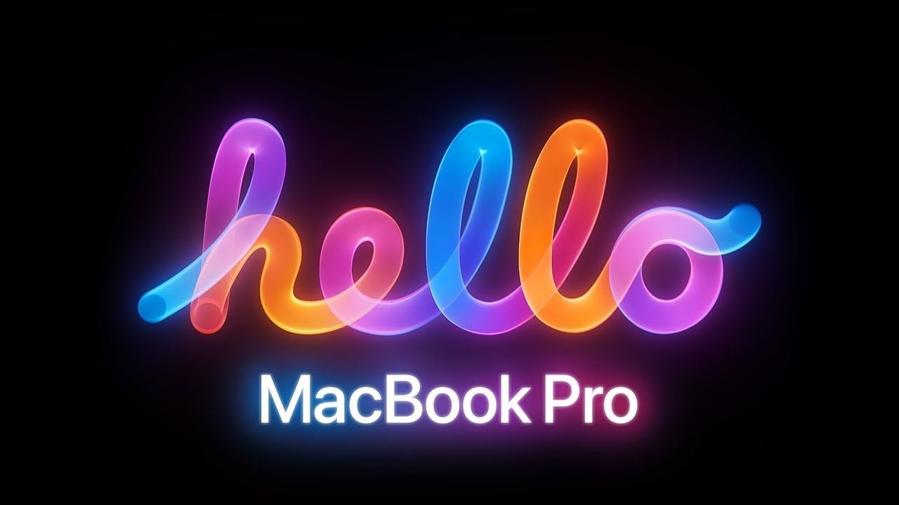 Apple Intro from MacBook announcement in October 2024 [Loopable] - YouTube