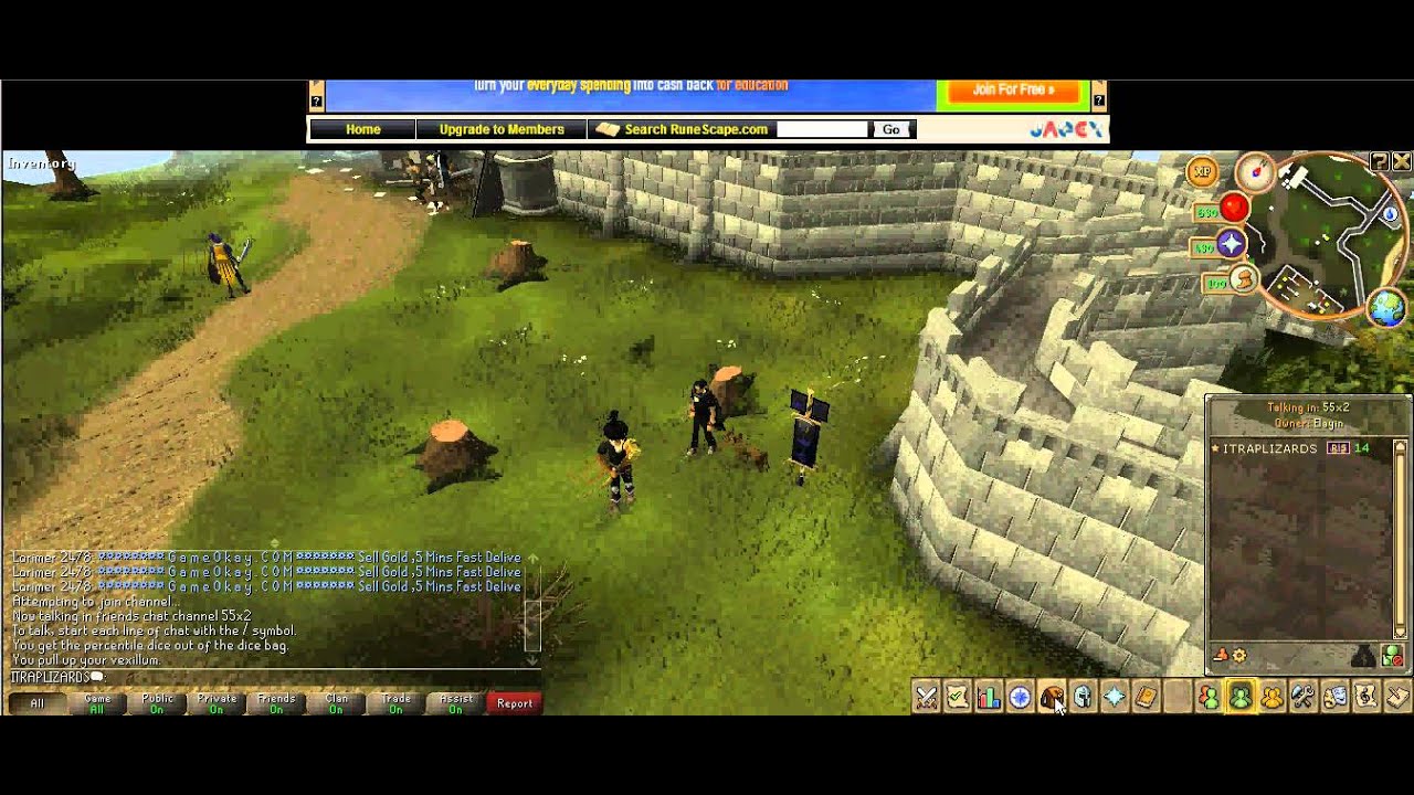 How to host runescape dicing