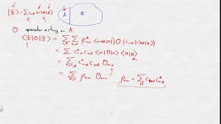 Quantum Subsystems, Entanglement, Ensembles, and Measurement V: Ensembles from the density operator
