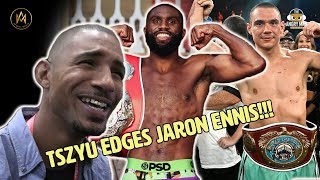 TERENCE CRAWFORD COACH BERNIE THE BOXER SAYS THAT TIM TSZYU EDGES OUT JARON ENNIS!!