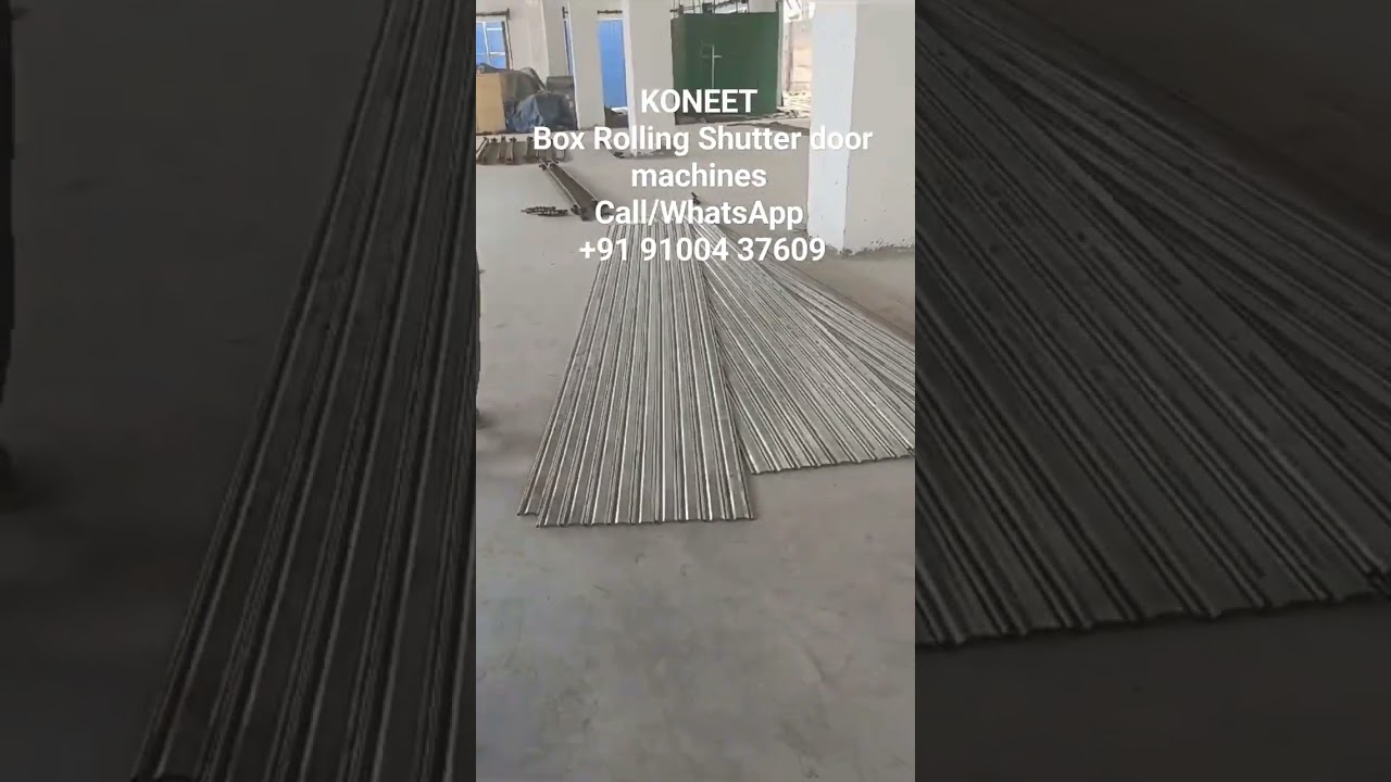 KONEET Box  Rolling Shutter door machines Call/WhatsApp +91 91004 37609 