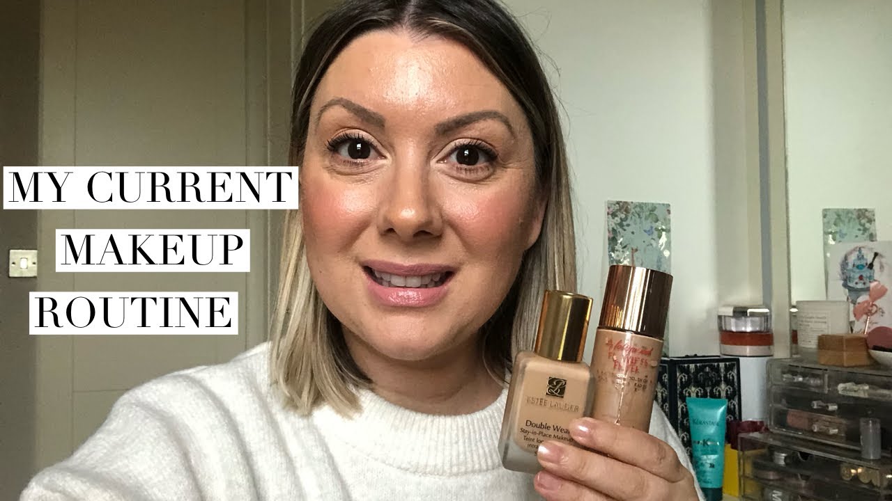 My Current Makeup Routine - YouTube