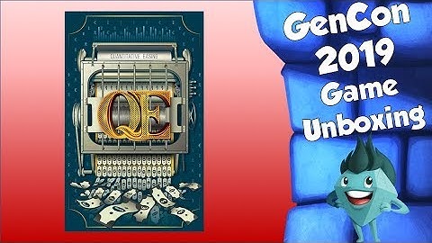 GenCon 2019 Unboxing - Q.E.