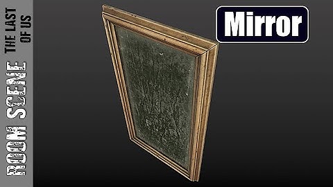 BLENDER/SUBSTANCE PAINTER: MIRROR (MODELING AND TEXTURING)