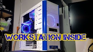 HP Z400 workstation transferred into restored coolermaster case