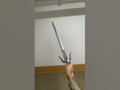Меч Цири (на продажу) «Ласточка» LARP - YouTube
