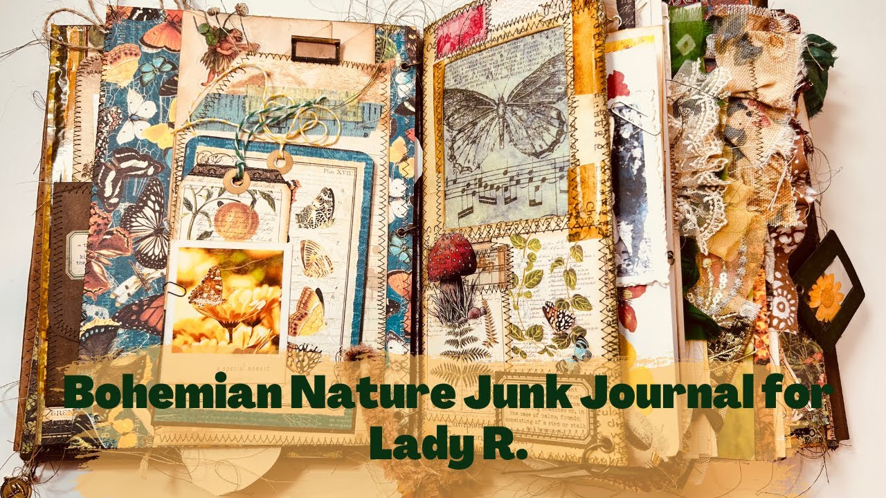 Журнал Bohemian Nature Junk Journal
