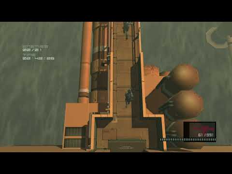 MGS2 Alt Missions - Snake MGS1 / Hold Up Level 01 - 1st Place (Master Collection)