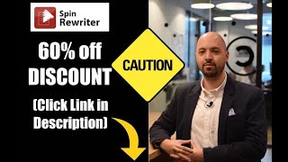 Full Spin Rewriter discount | Get 60% off Spin Rewriter AND $300 off Spin Rewriter Lifetime Access Update