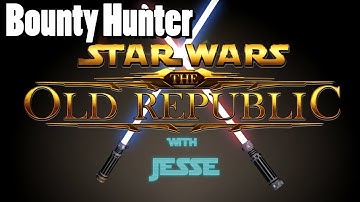 Star Wars: The Old Republic - Beta: Bounty Hunter lvl 1 - 5 playthrough w/ commentary
