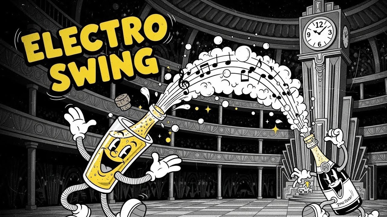 Electro Swing Music for Late Night Parties 🥂 | Sparkling 1930s Midnight (Mix)