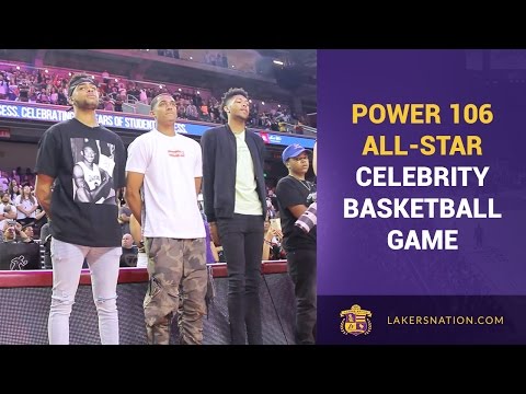 Power 106 Celebrity Game, Feat. D'Angelo Russell, Jordan Clarkson As Coaches