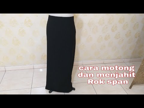 Video: Bagaimana Cara Menjahit Rok Empat Helai?