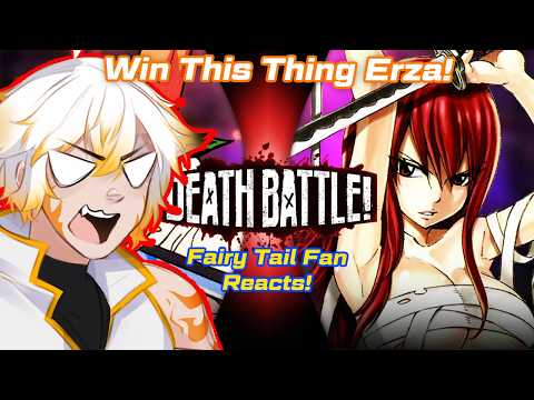 Shinki Pyre Reacts To Zoro VS Erza (One Piece VS Fairy Tail) | DEATH BATTLE!