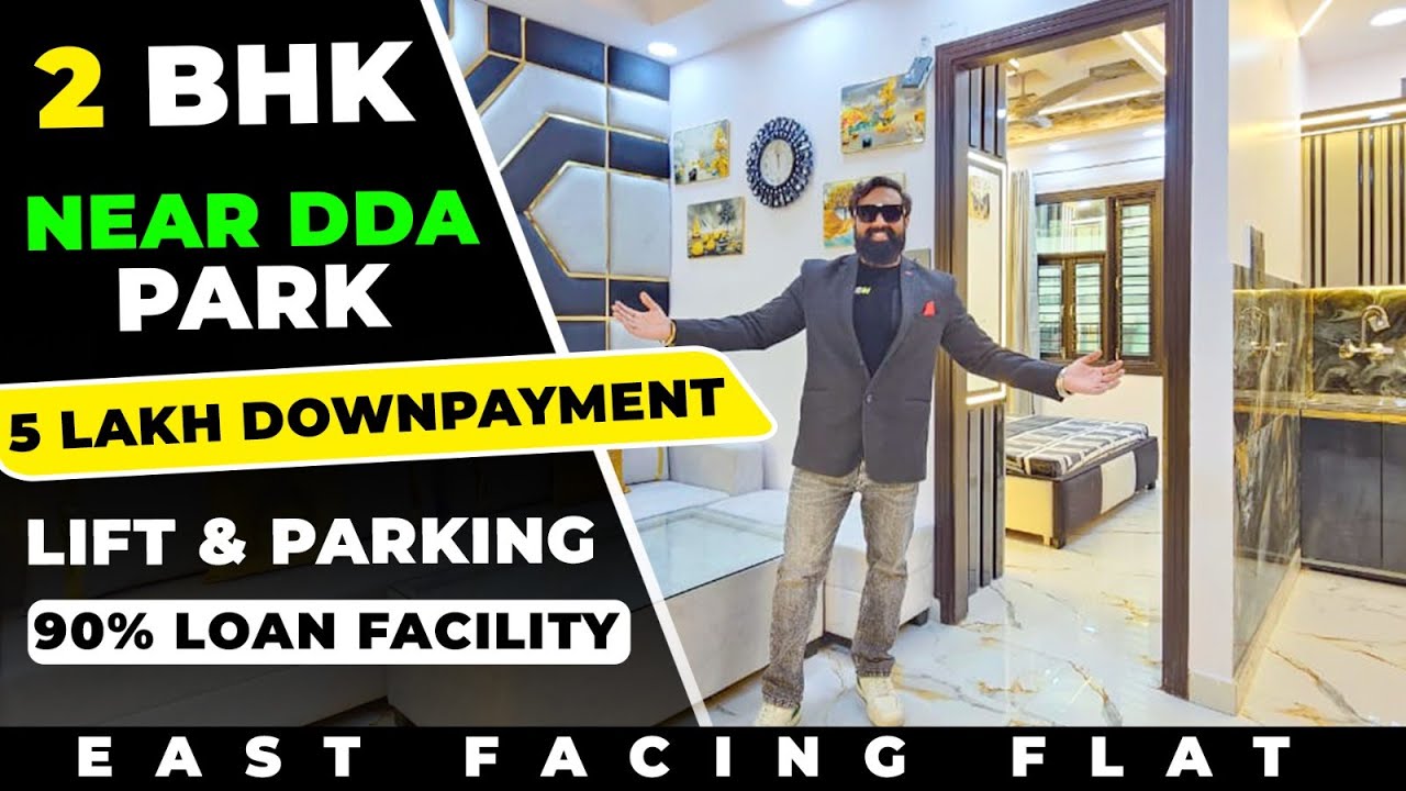 Двухкомнатная квартира, рядом с парком DDA, возможность получения кредита до 90% | Первоначальный...