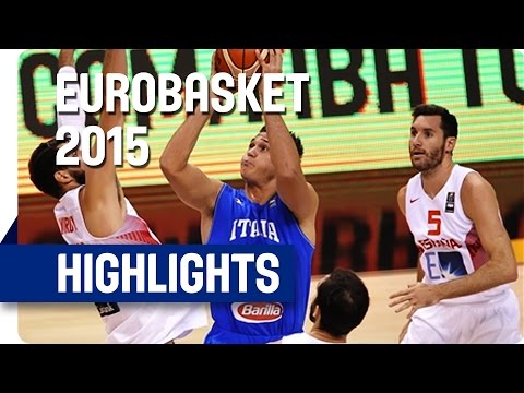 Spain v Italy - Group B - Game Highlights - EuroBasket 2015