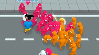 Gangs.io (Crowd City) World Record Map Control: 100.00% #118 screenshot 5