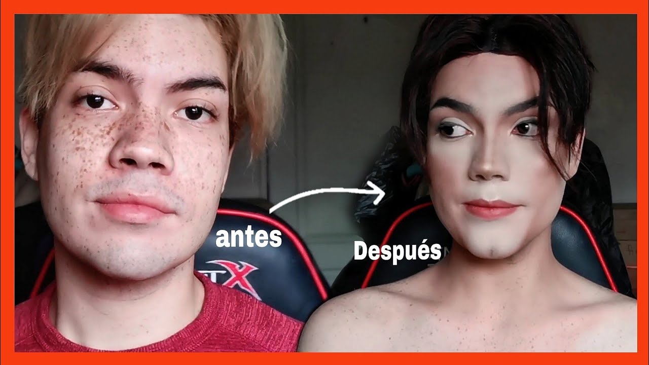 ? MAQUILLAJE DE MICHAEL JACKSON ♥️ 2020 makeup tutorial - YouTube