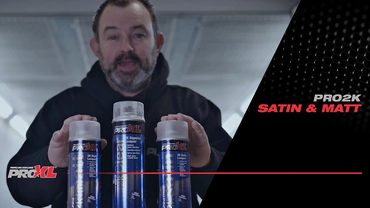 ProXL Pro2KSatin | Clear Coat Aerosol (400ml)