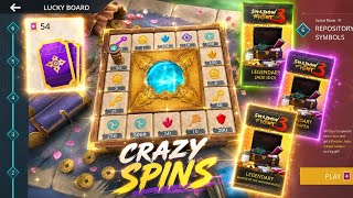 54 Ink Tickets Lucky Board Opening! 😍 How Many Gems & Skins Did I Get ? 🔥 Shadow Fight 3  screenshot 5