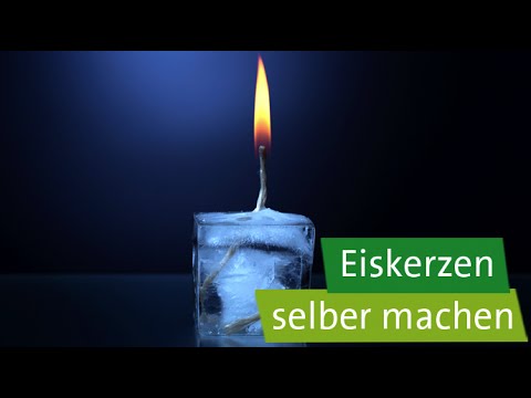 DIY – Geschenke selber machen: Eiskerzen - YouTube