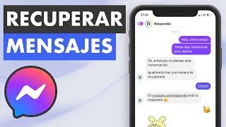 TRUCO: RECUPERAR MENSAJES BORRADOS DE FACEBOOK MESSENGER | DESDE EL CELULAR Y LA PC ✅ screenshot 5