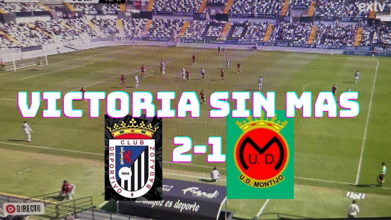 ⚽️ Informe FERMINI -C.D.Badajoz 2-1 U.D.Montijo