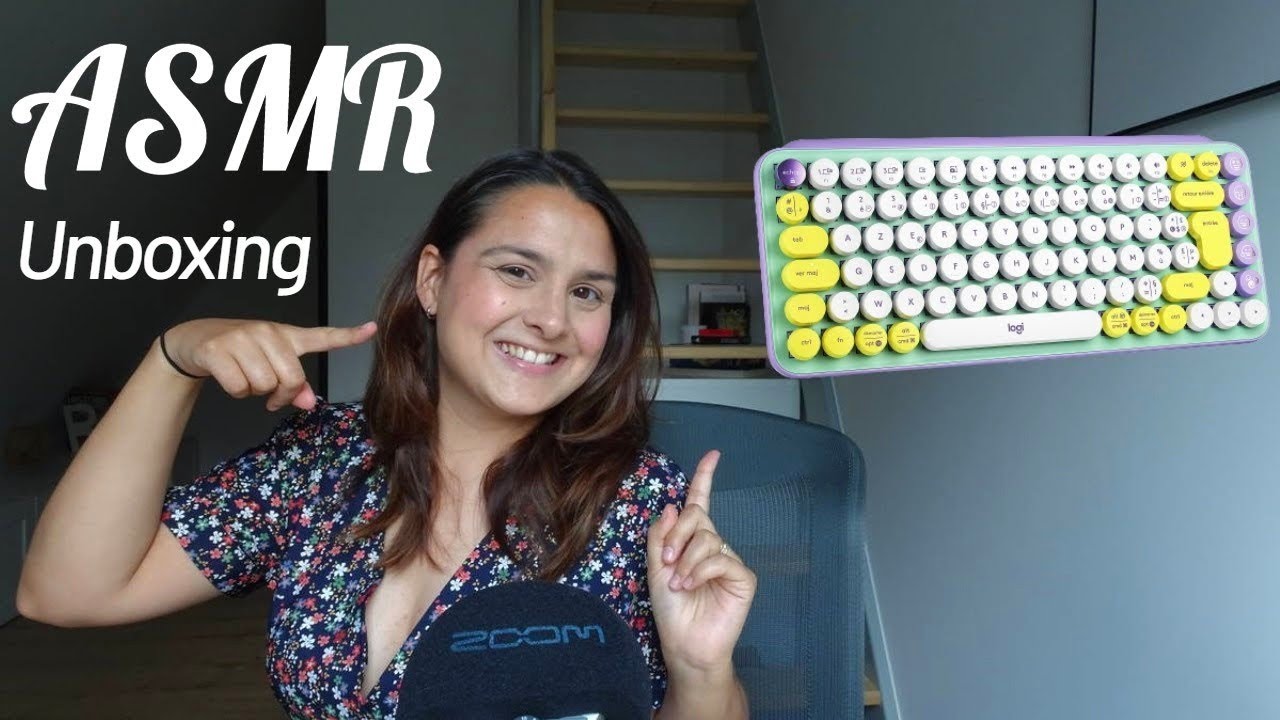 ASMR ⌨️ Unboxing keyboard no talking YouTube