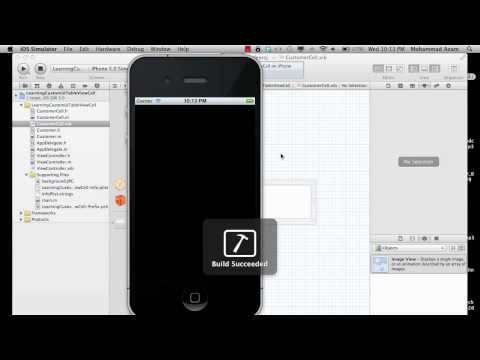 Learning iOS Development (Part 11) Custom UITableViewCell