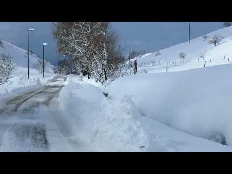 Neve sui Monti Dauni - Video di Ennio Mascia