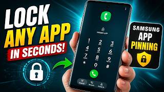 Enable samsung app pinning in seconds @ELECTRONICSANDGADGETS