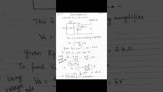 Practice problem 5.5- Calculate Vo in the non inverting amplifier