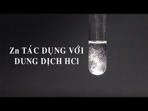 Video Zn + HCl loãng - youtube