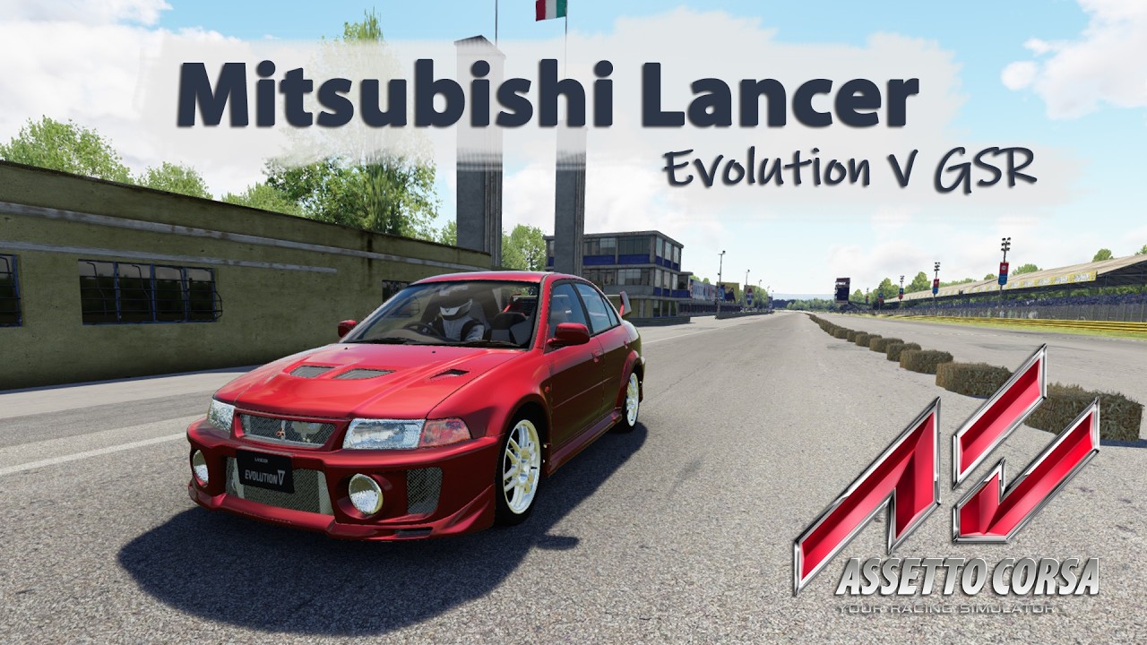 Mitsubishi Lancer Evolution V GSR gameplay video
