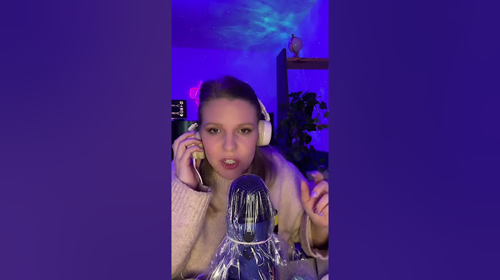 ASMR : tout se passait bien jusqu’à …