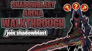 ShadowBlast Arena Quest Walkthrough /join shadowblast - AQW