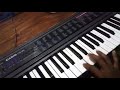 تعليم عزف مقطع شعبي على بيانو Piano Chaabi 