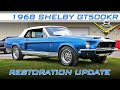 1968 Shelby GT500KR Convertible Restoration at V8 Speed and Resto Shop V8TV