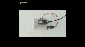 Afficher des données sur l’écran TM1637 avec #esp8266  #nodemcu #short
