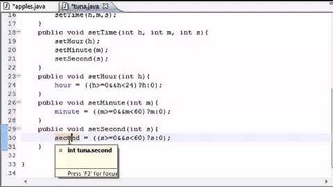 Java Programming Tutorial   40   Set and Get Methods