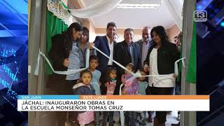 A nueva, así quedó la escuela Monseñor Tomás Cruz de Jáchal
