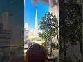 Burj Khalifa view from the best seat in the house! #dubai #burjkhalifa  #ytshorts #viral #trending