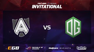 OG vs Alliance, Game 1, SL i-League Invitational, Day 3