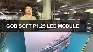 GOB soft P1.25 LED module for Jewelry Shop