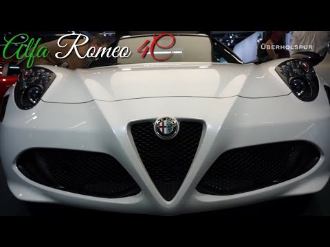 2016 Alfa Romeo 4c With Carbon Package And Akrapovic Exhaust Interior Exterior Walkaround Iaa 2015
