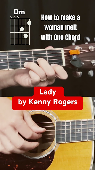 How to make a woman melt with One Chord! Lady Kenny Rogers #Lady #guitar #tutorial #lesson #acoustic