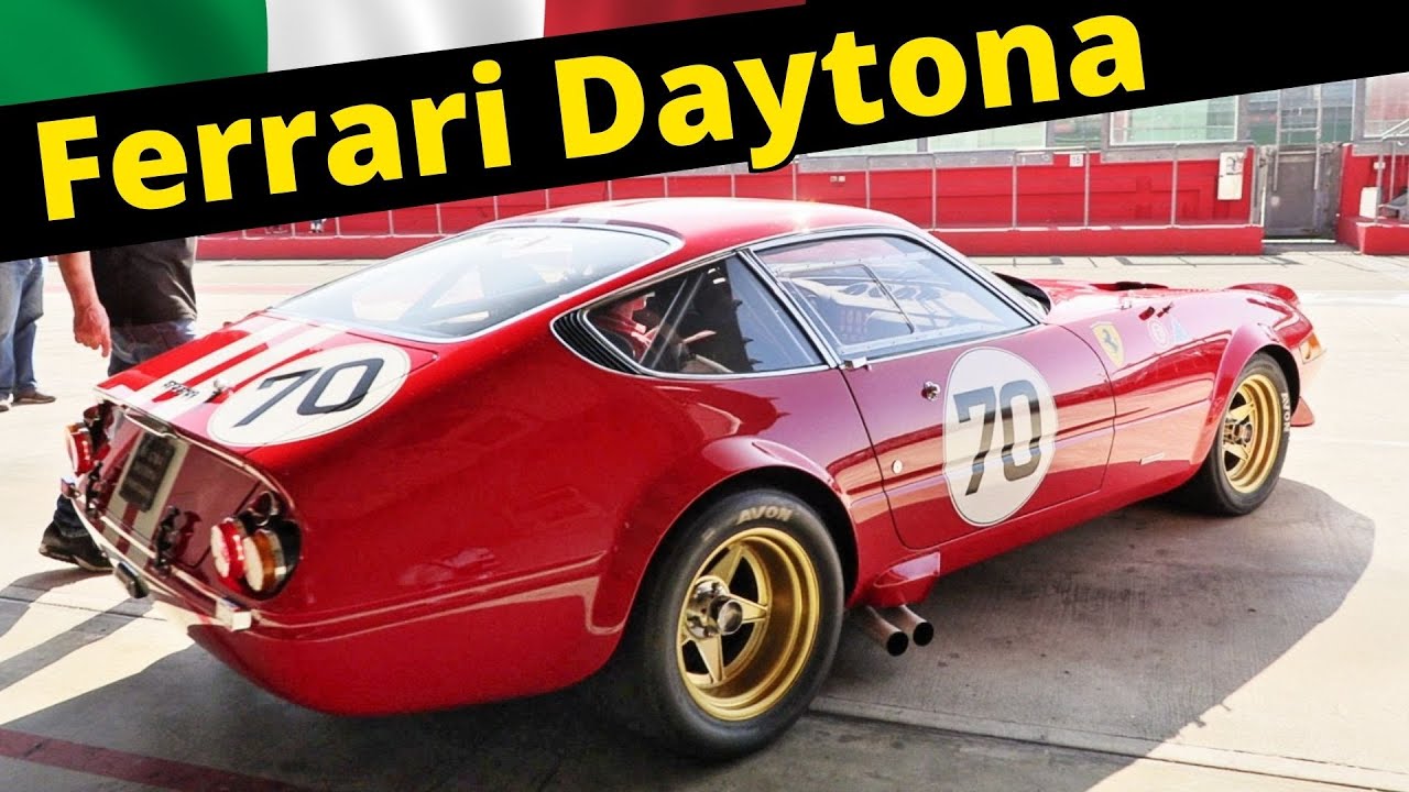 Ferrari 365 GTB/4 Daytona Competizione Gr.4 - OnBoard & Lovely V12