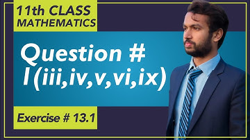 Exercise # 13.1 [Part 1/3] || Inverse Trigonometric Functions - Lec #2 || 11th Class  Mathematics