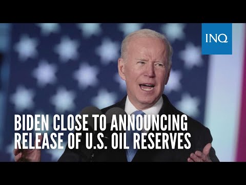 Biden close to announcing release of US oil reserves