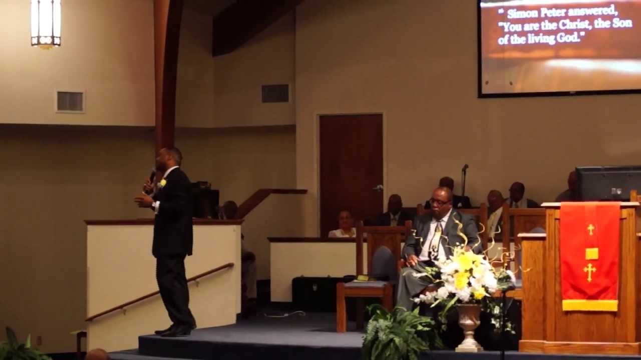 Rev. Eric French at ANTIOCH MISSIONARY BAPTIST CHURCH